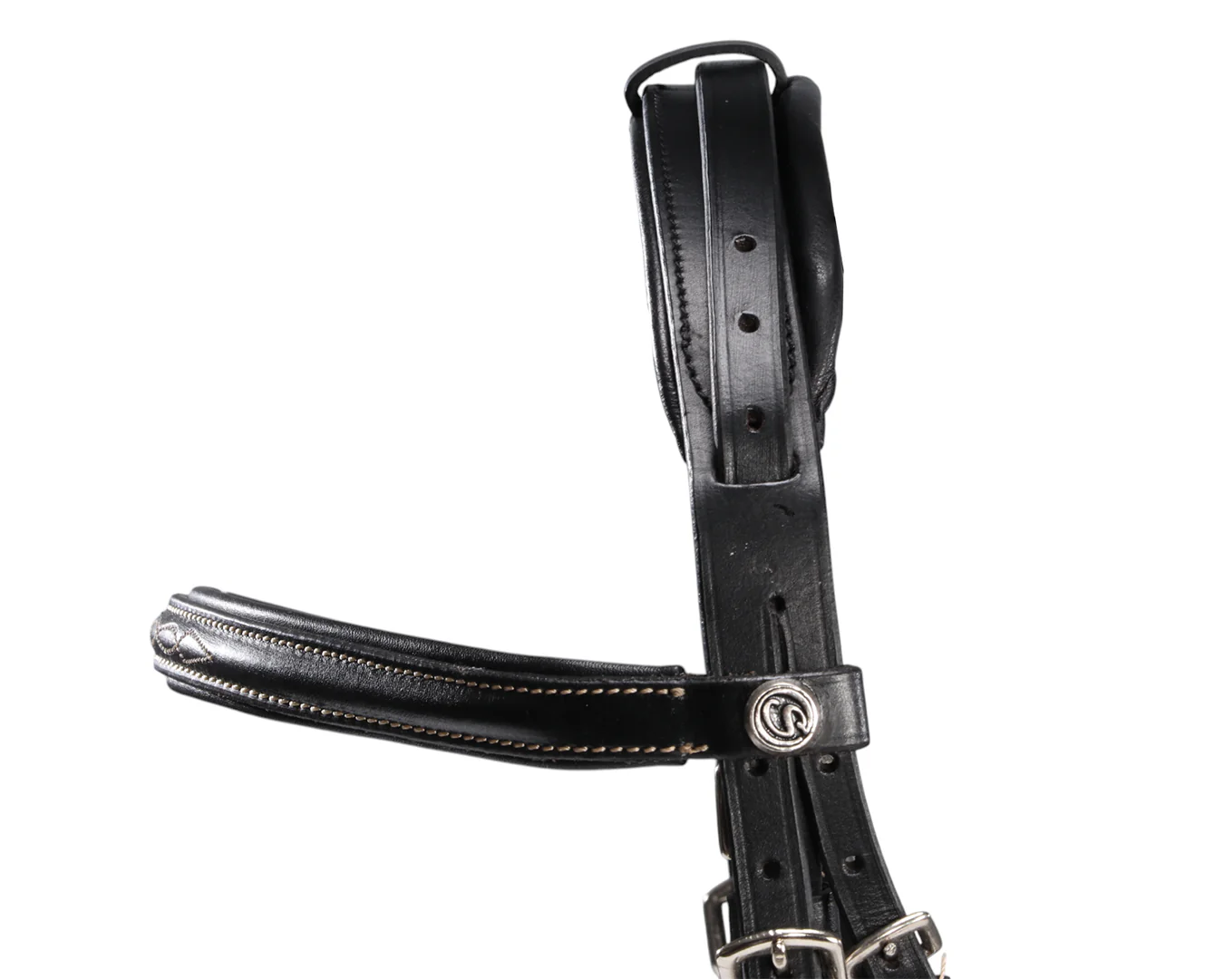 Sterling Figure Eight Bridle with Reins - Black - Image 5
