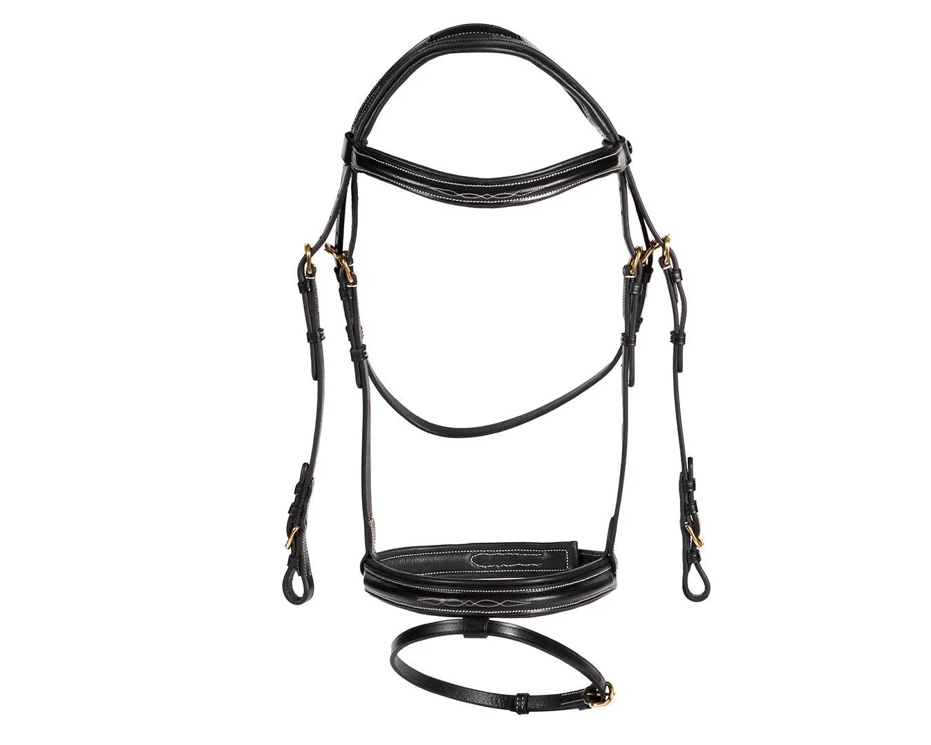 Sterling Stitched Show Bridle - Image 10