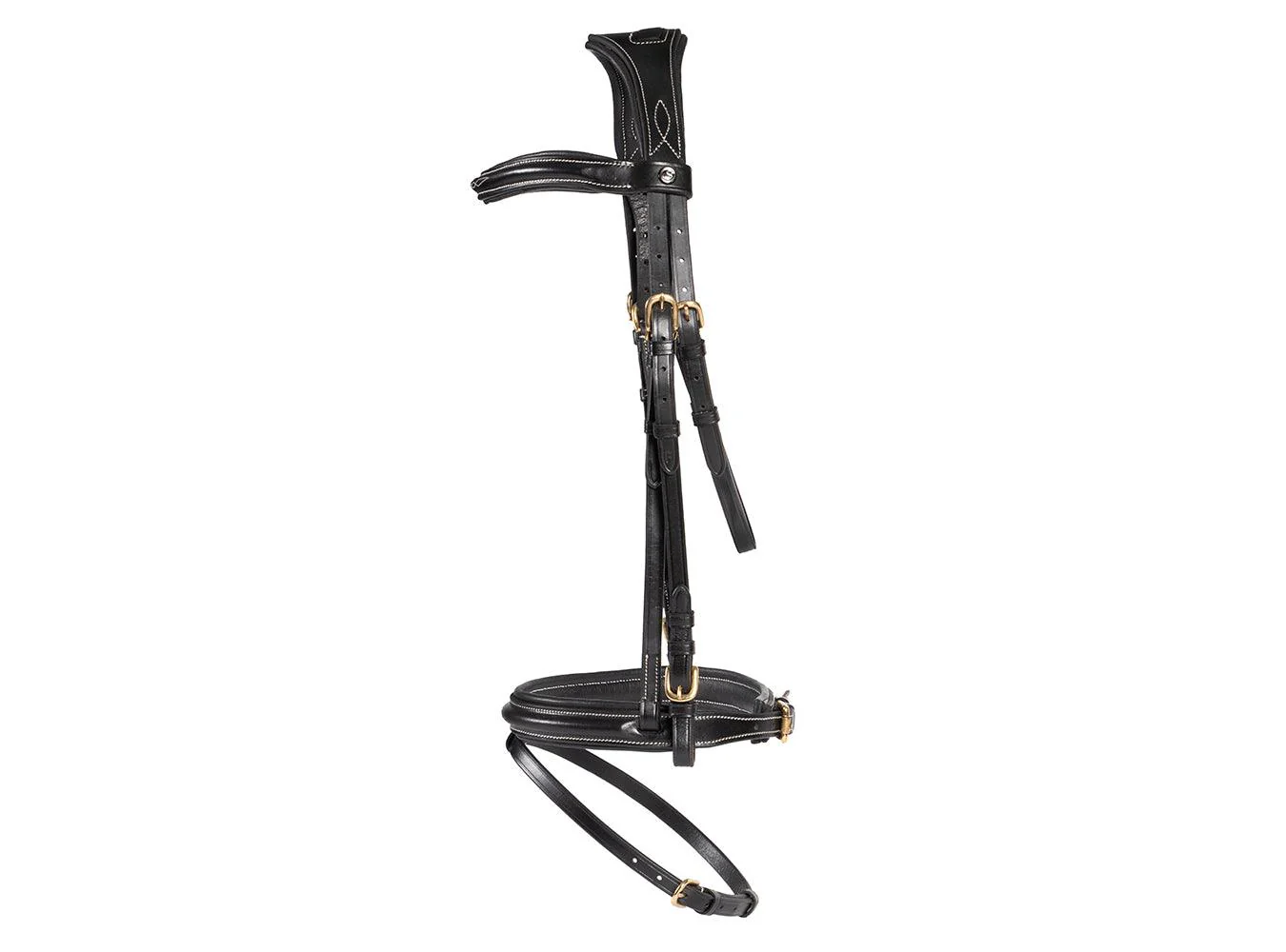 Sterling Stitched Show Bridle - Image 15