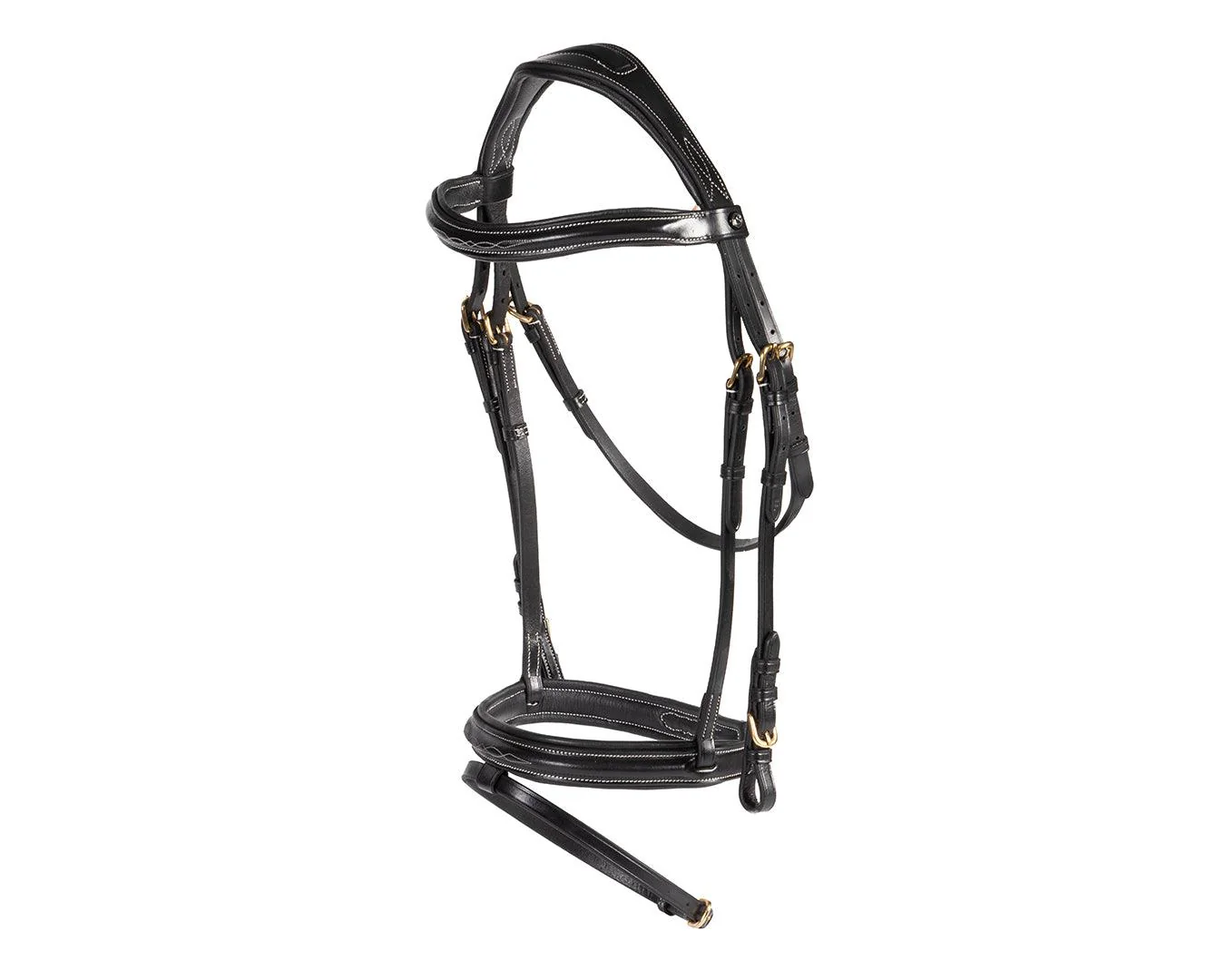Sterling Stitched Show Bridle - Image 9