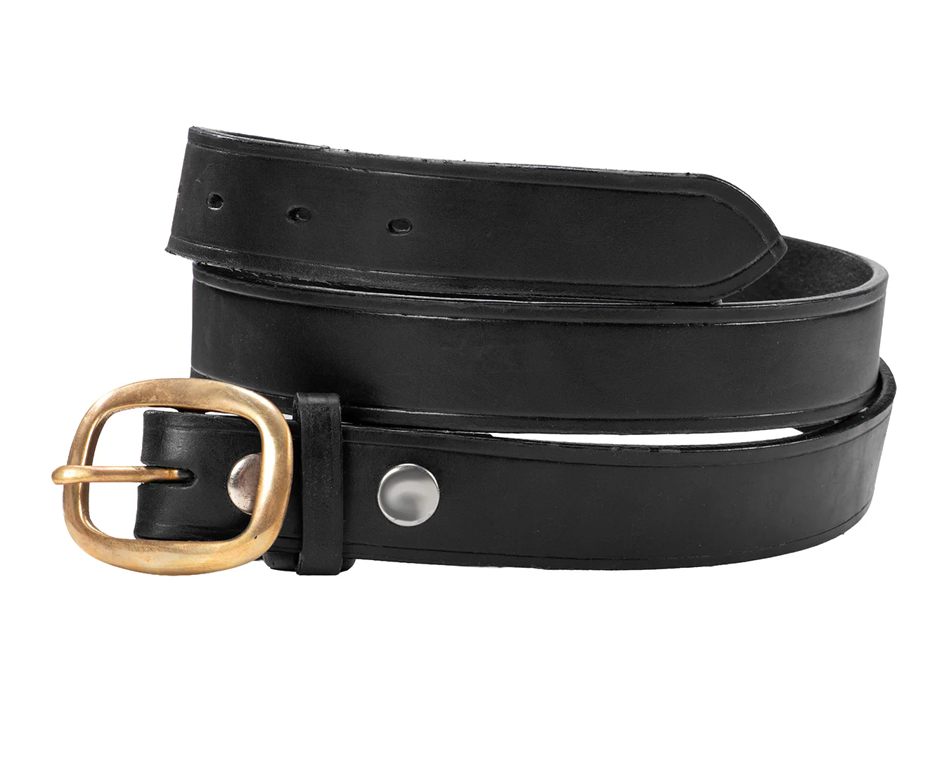 StockMaster Plain Leather Belt 1. 1/4" wide