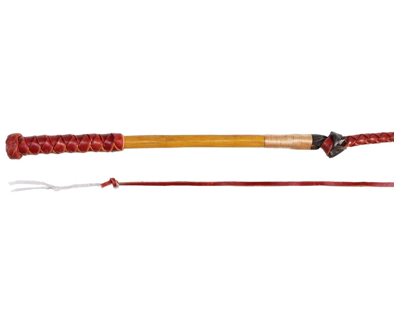 Stockmaster Redhide Stockwhip - 4 Plait - Image 2