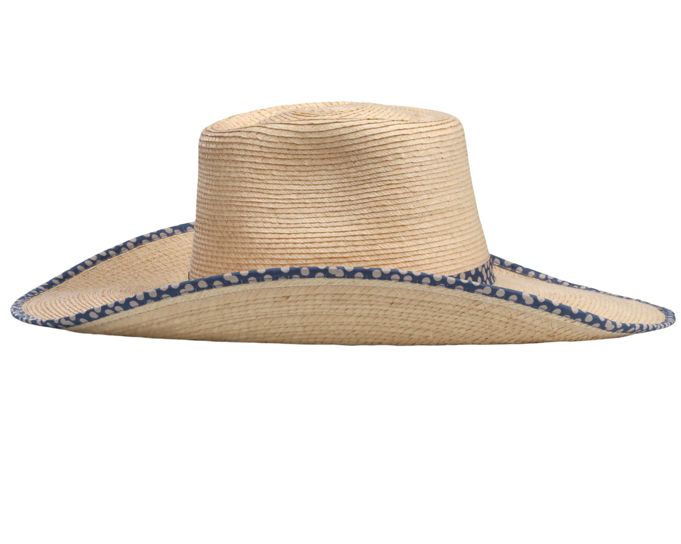 Sunbody Ava Hat - Navy Dots - Image 3