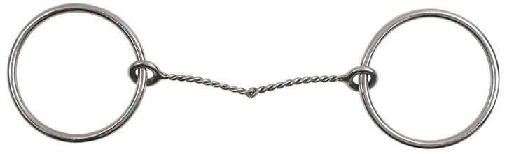 Superfine Twisted Wire Snaffle Bit