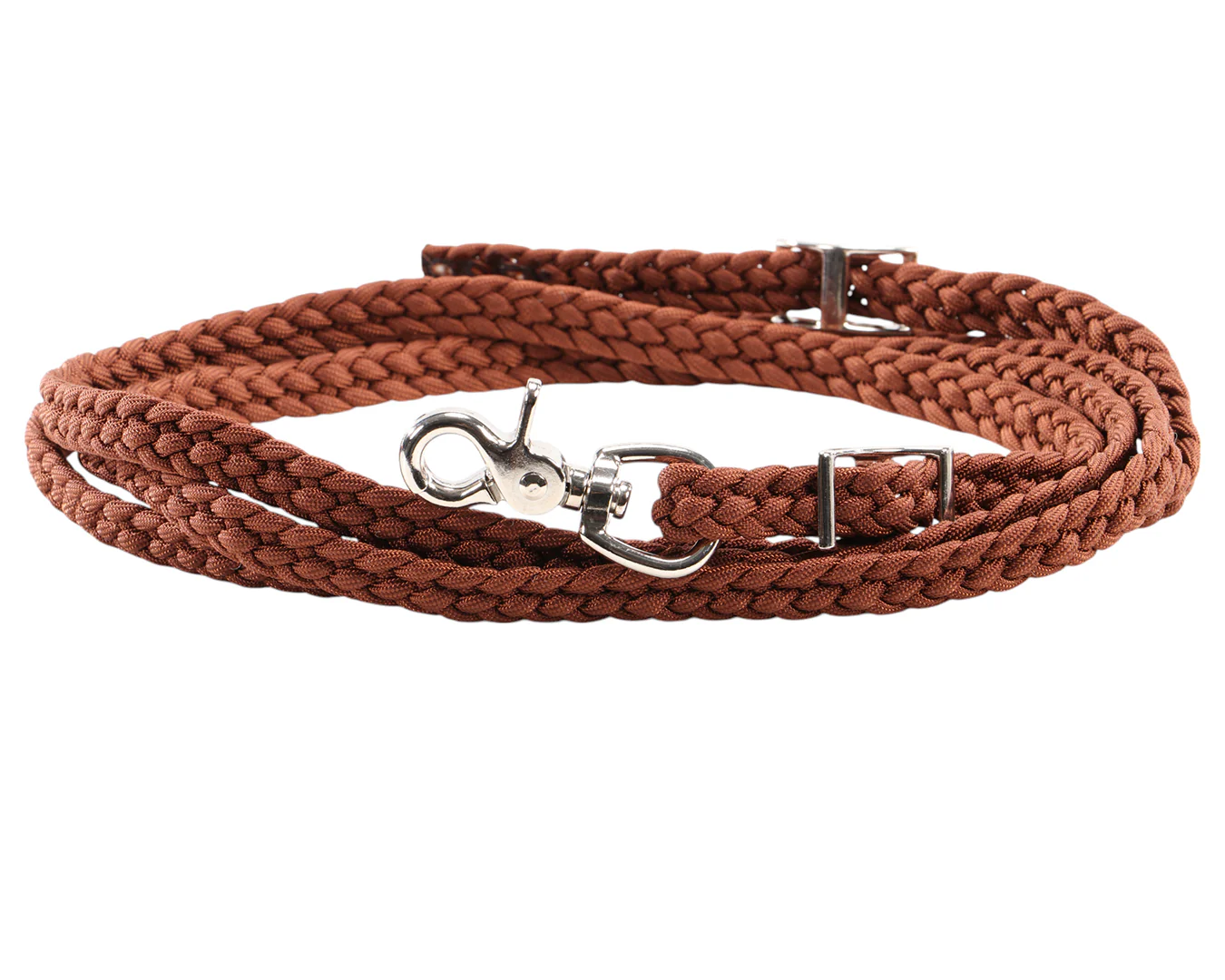 Supreme Western Braided Roping Rein w/snap - Image 8