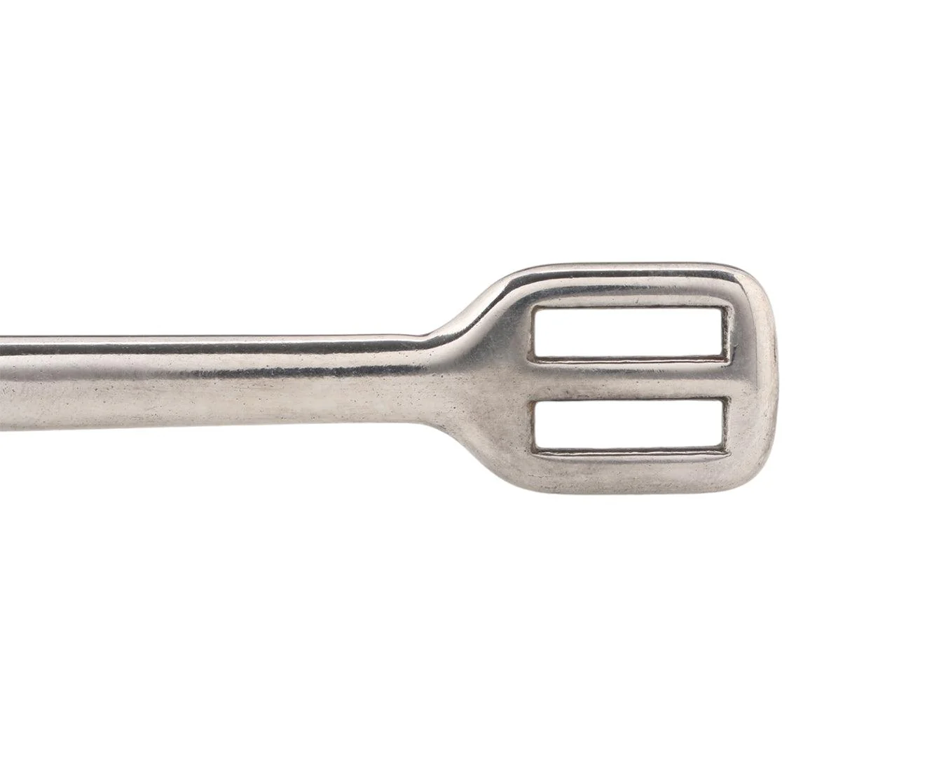 Swan Neck Dressage Spurs w/Plain Knob - Image 3