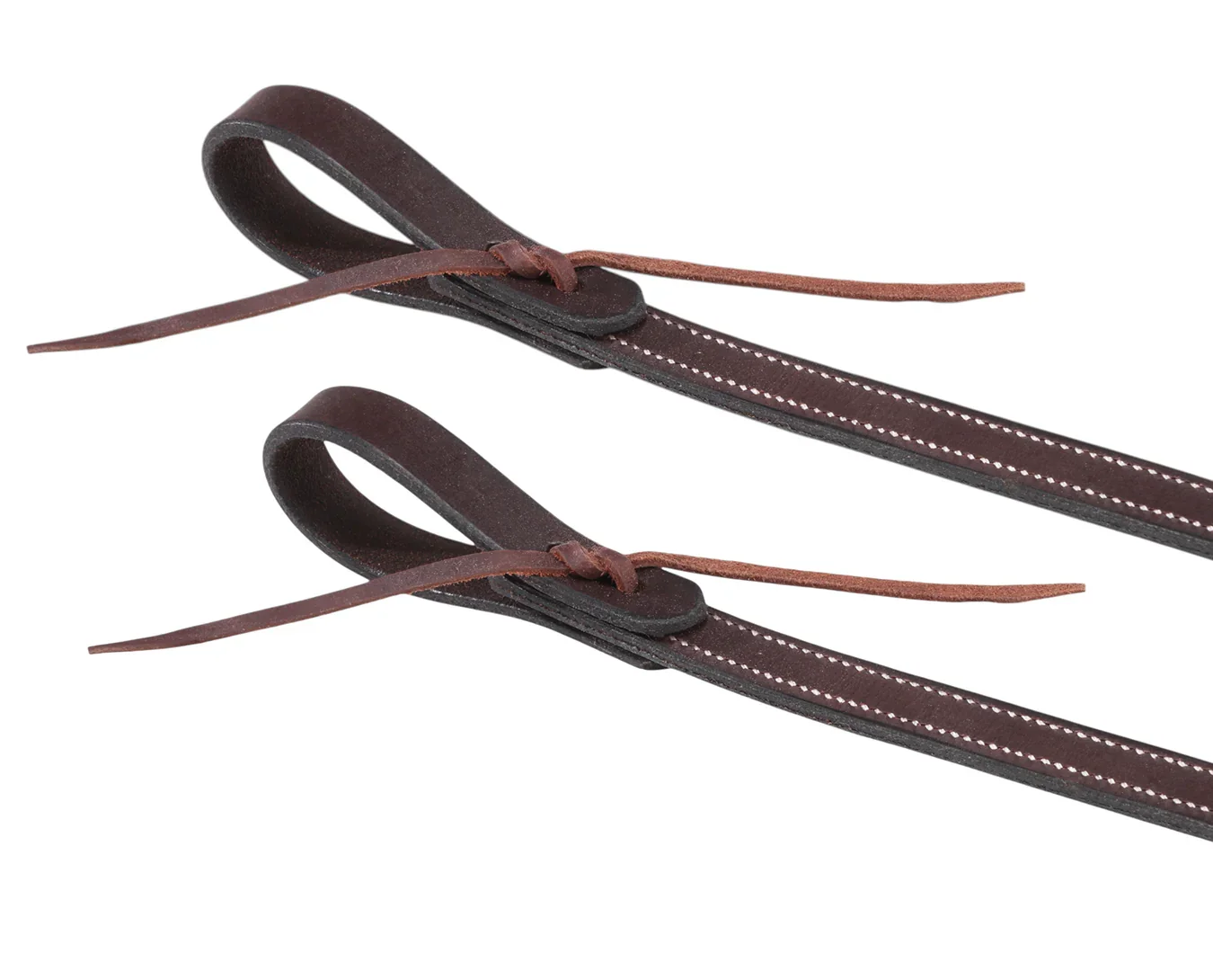 Texas-Tack 8' Split Reins w/Tie Ends - 3/4" - Image 3