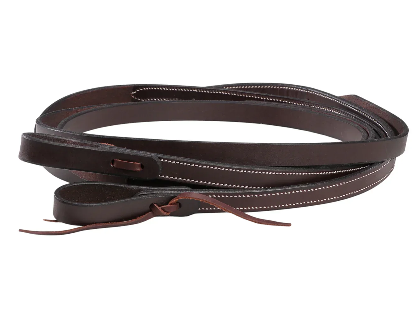 Texas-Tack 8' Split Reins w/Tie Ends - 3/4" - Image 6