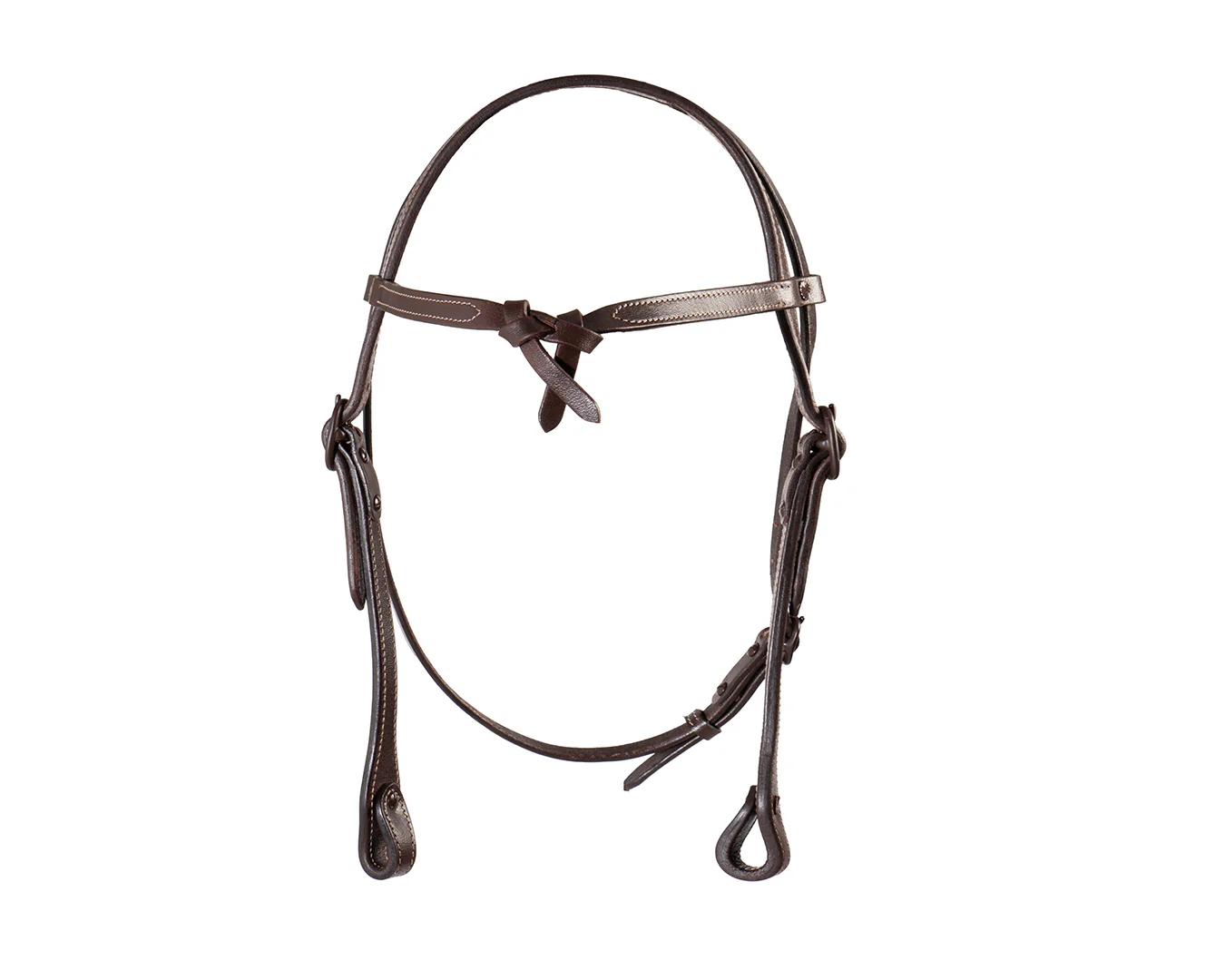 Texas-Tack Knotted Brow Headstall - Image 2
