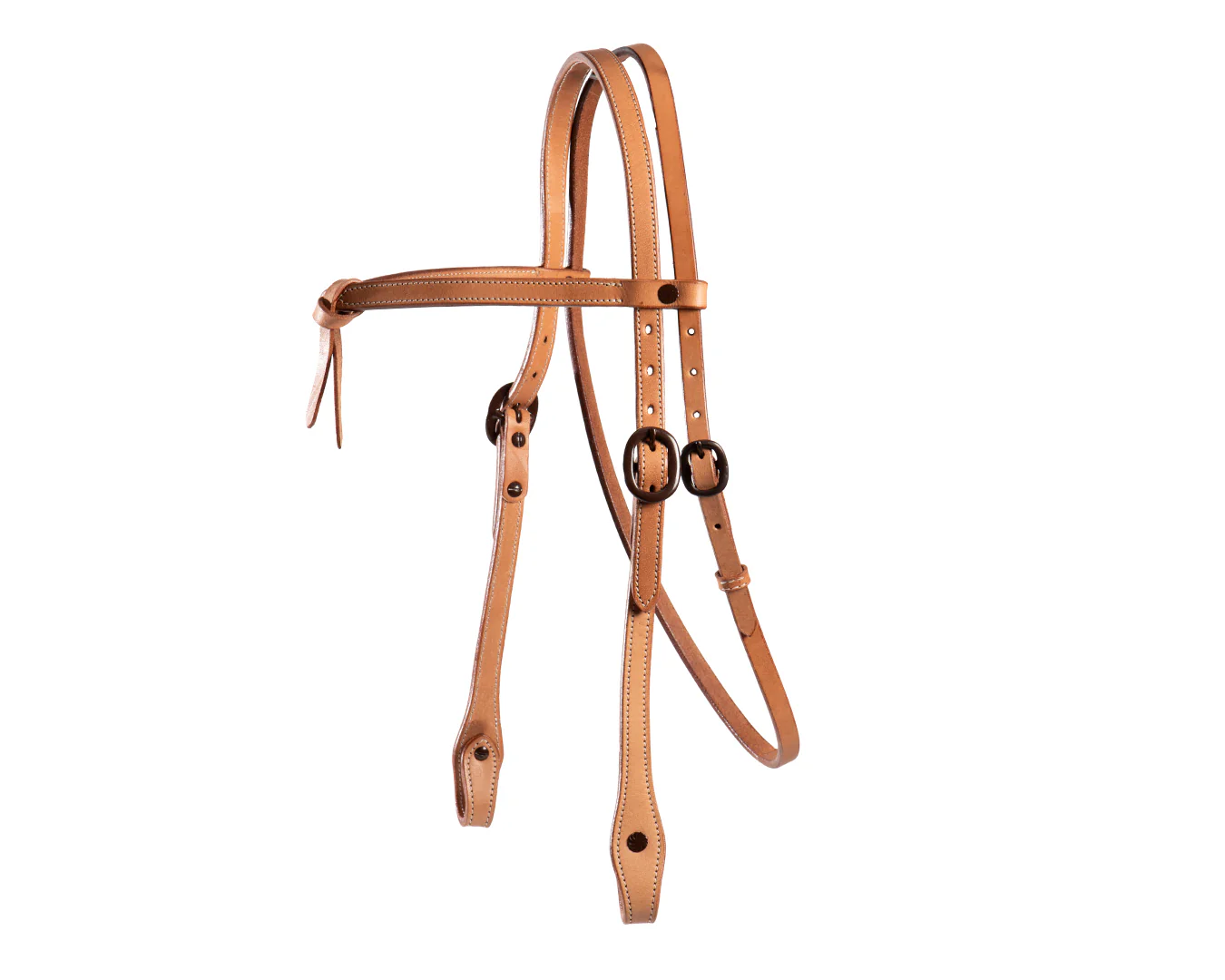 Texas-Tack Knotted Brow Headstall - Image 6