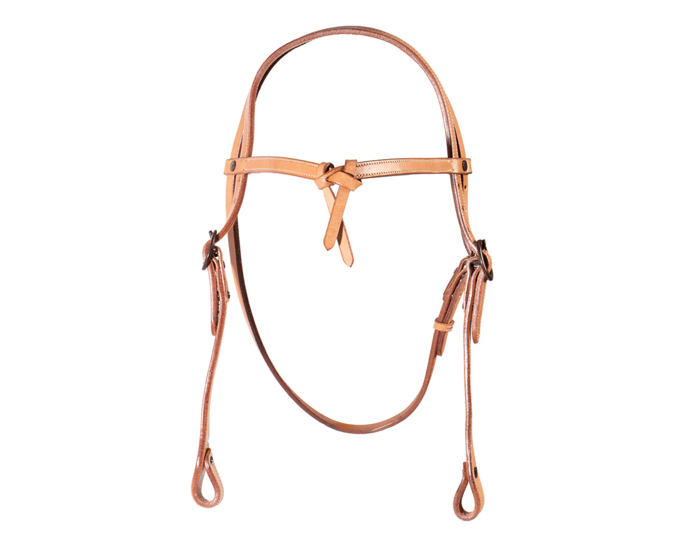 Texas-Tack Knotted Brow Headstall - Image 7