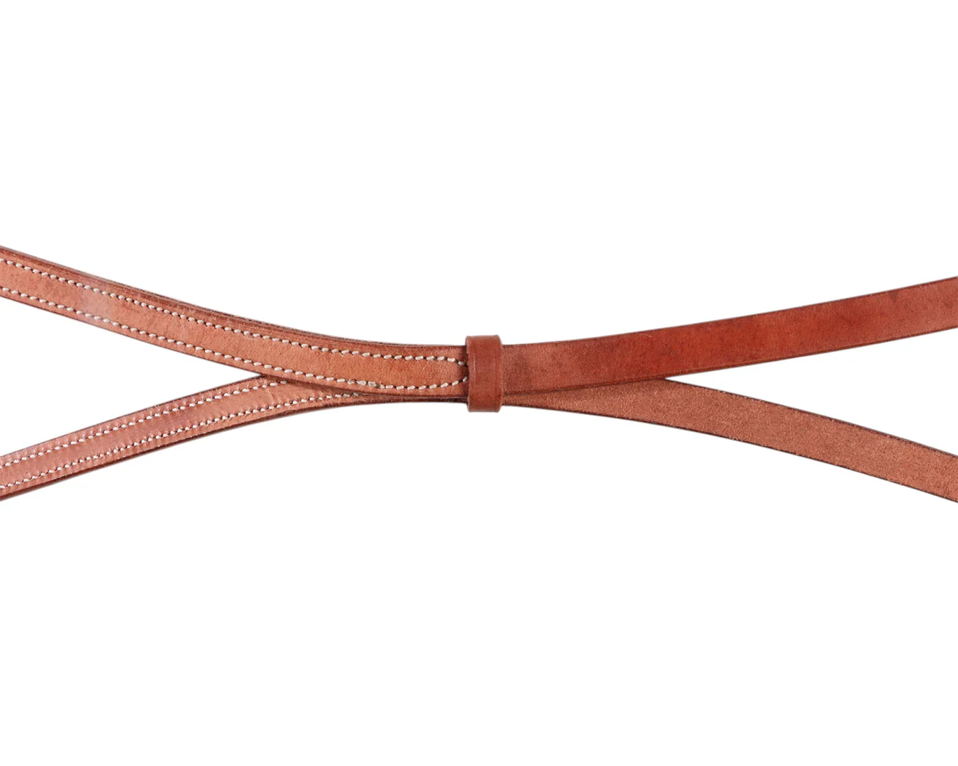 Texas-Tack Split Reins w/Plain Concho Ends - Image 9