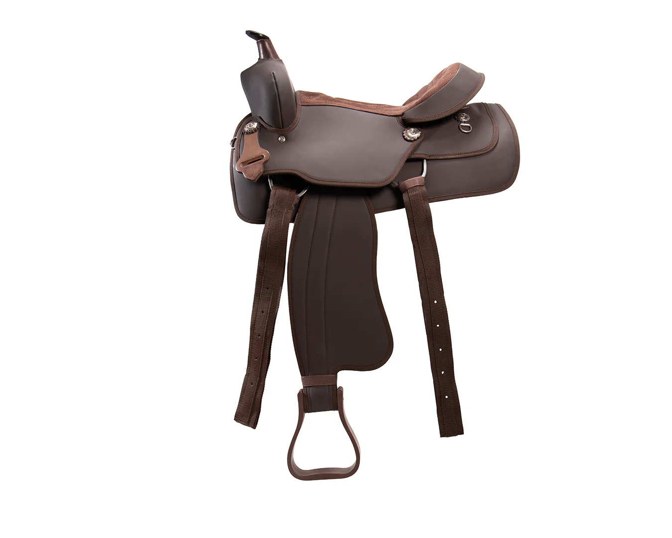 Texas-Tack Synthetic Western Saddle - Image 10