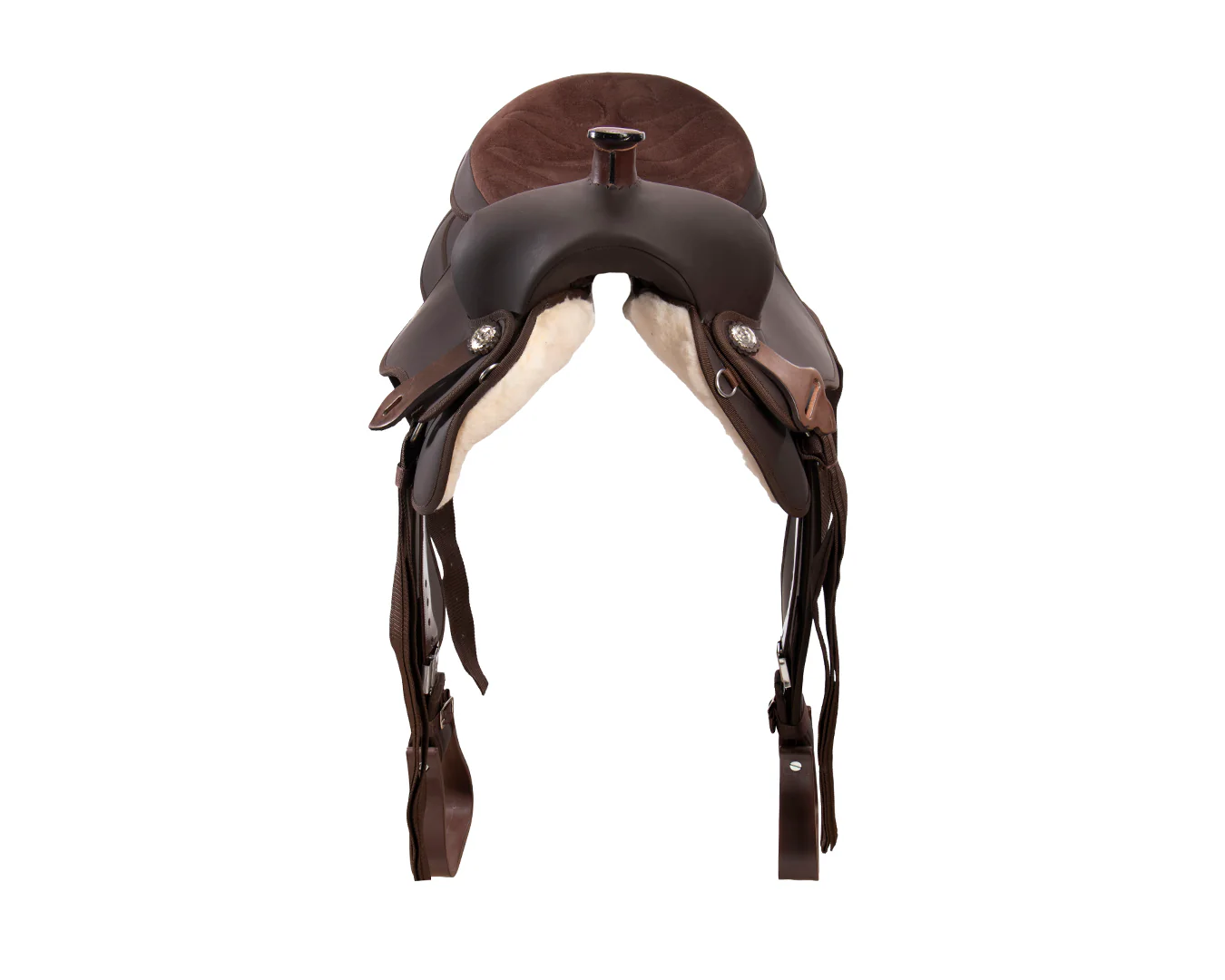 Texas-Tack Synthetic Western Saddle - Image 2