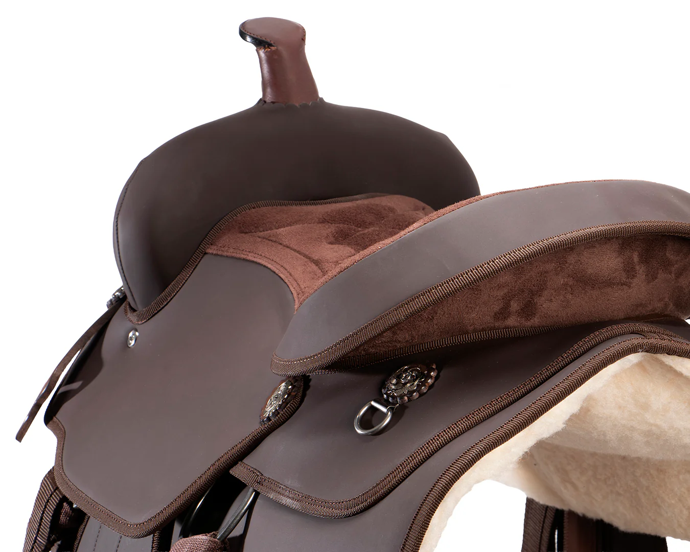 Texas-Tack Synthetic Western Saddle - Image 4