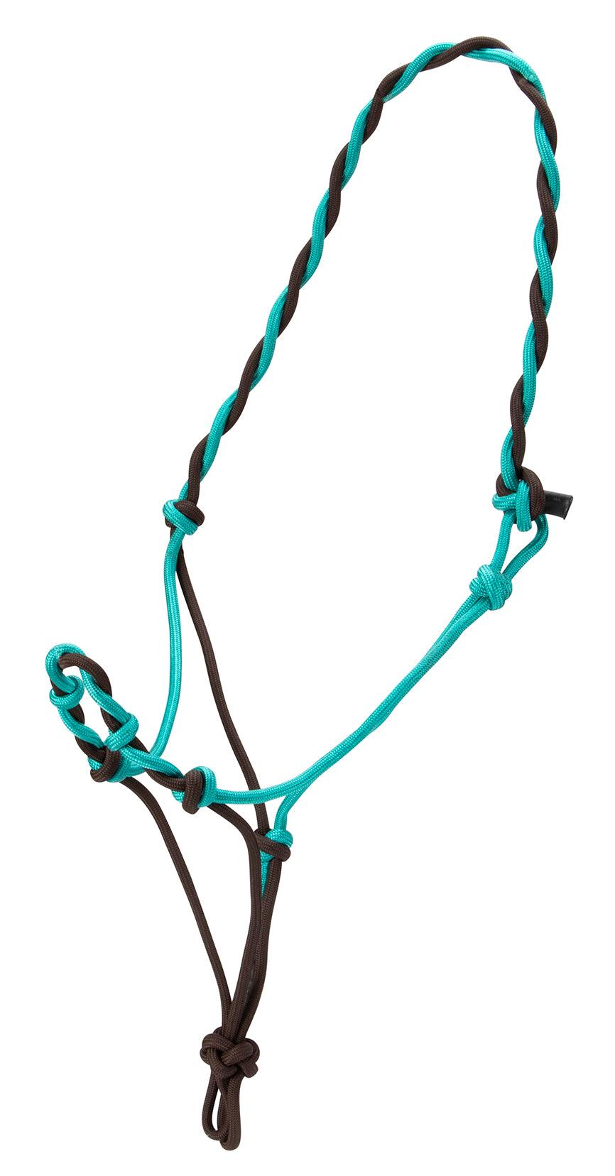 Texas Tack Twisted Knotted Rope Halter - Image 3