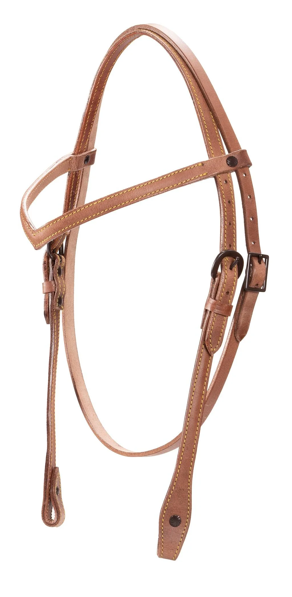 Texas-Tack Vee Brow Headstall - Image 2