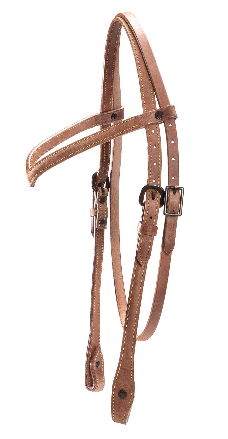 Texas-Tack Vee Brow Headstall - Image 3