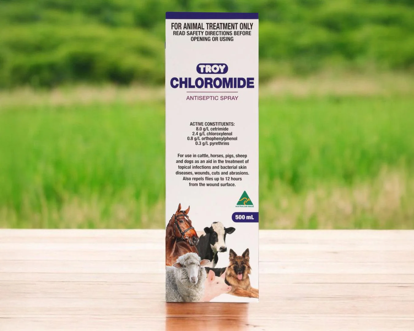 Troy Chloromide Antiseptic Spray 500mL - Image 4