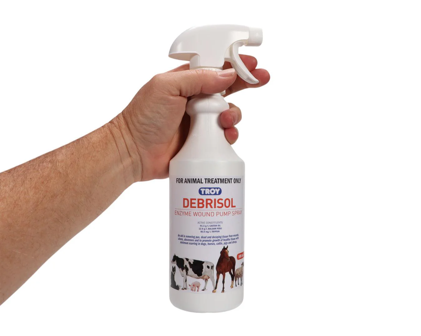 Troy Debrisol Wound Spray 500mL - Image 3