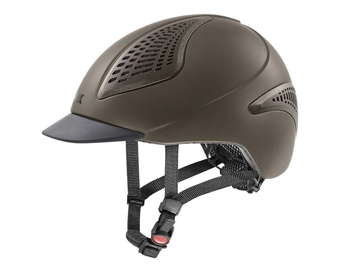 Uvex Exxential III Matt Riding Helmet - Mocca