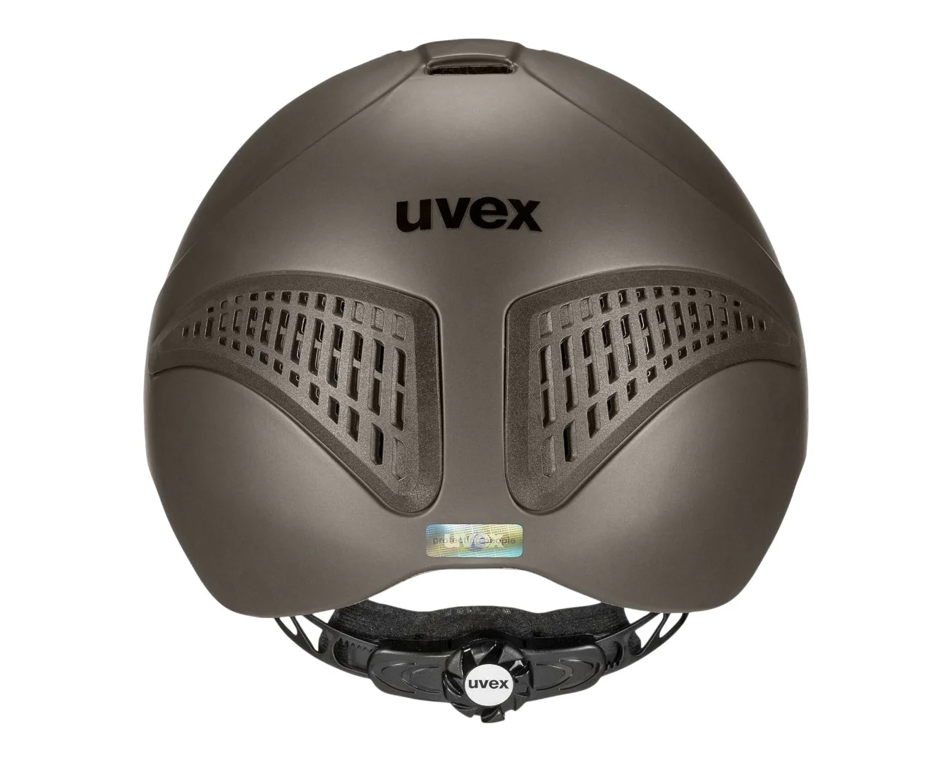 Uvex Exxential III Matt Riding Helmet - Mocca - Image 5