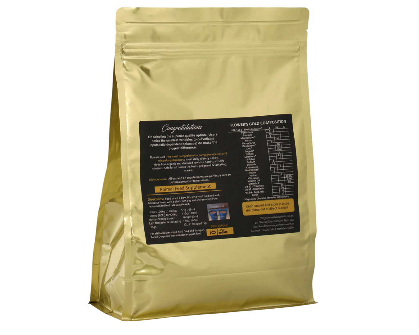 Wattlelane Flowers Gold Supplement - Image 2