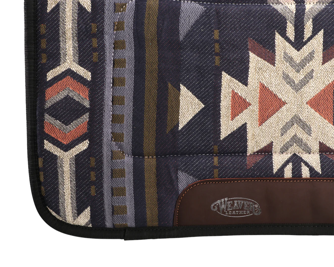 Weaver All Purpose Contoured GettaGrip Saddle Pad - Navy Aztec - Image 4