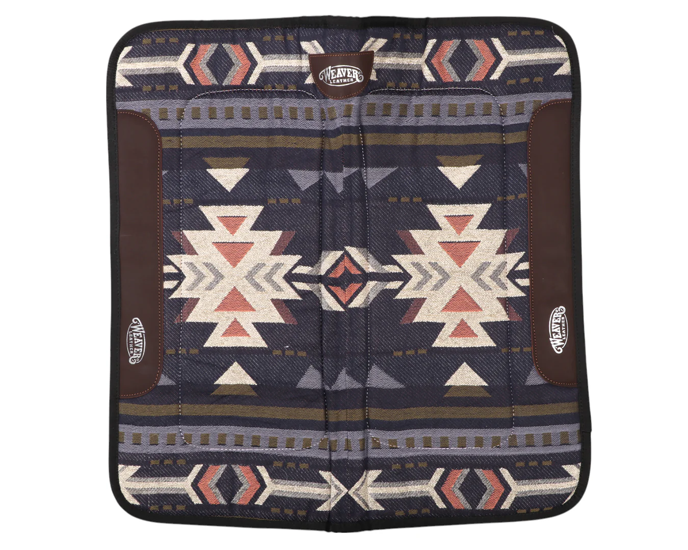 Weaver All Purpose Contoured GettaGrip Saddle Pad - Navy Aztec - Image 5