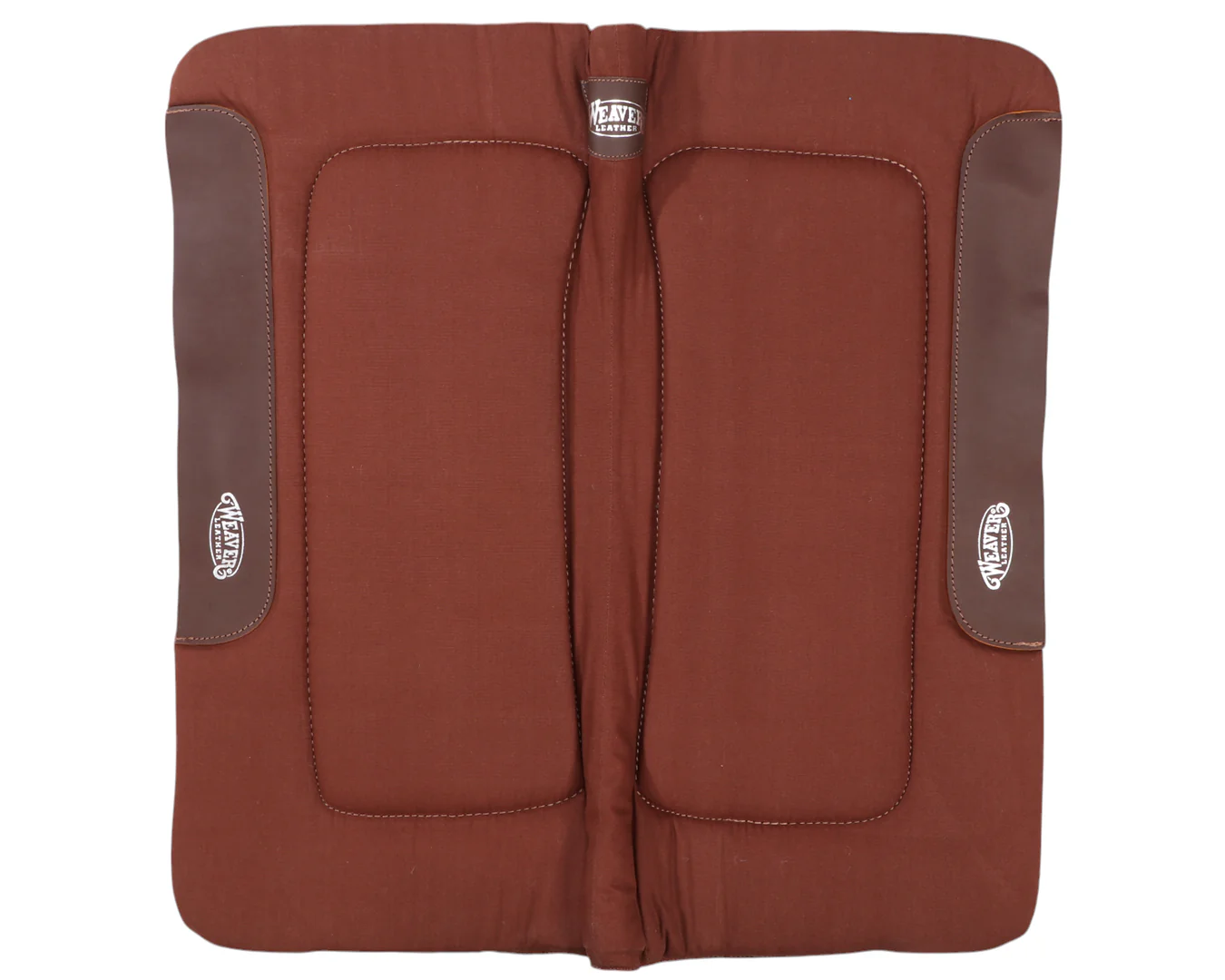 Weaver All Purpose Contoured Saddle Pad with Merino Fleece - Brown - Image 5