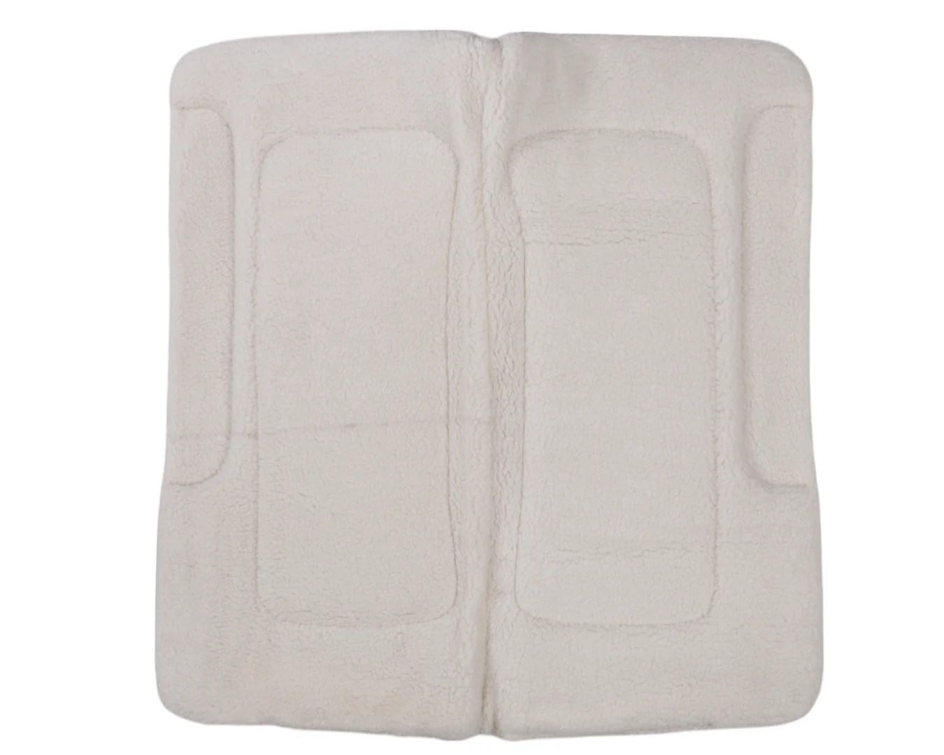 Weaver All Purpose Contoured Saddle Pad with Merino Fleece - Brown - Image 6