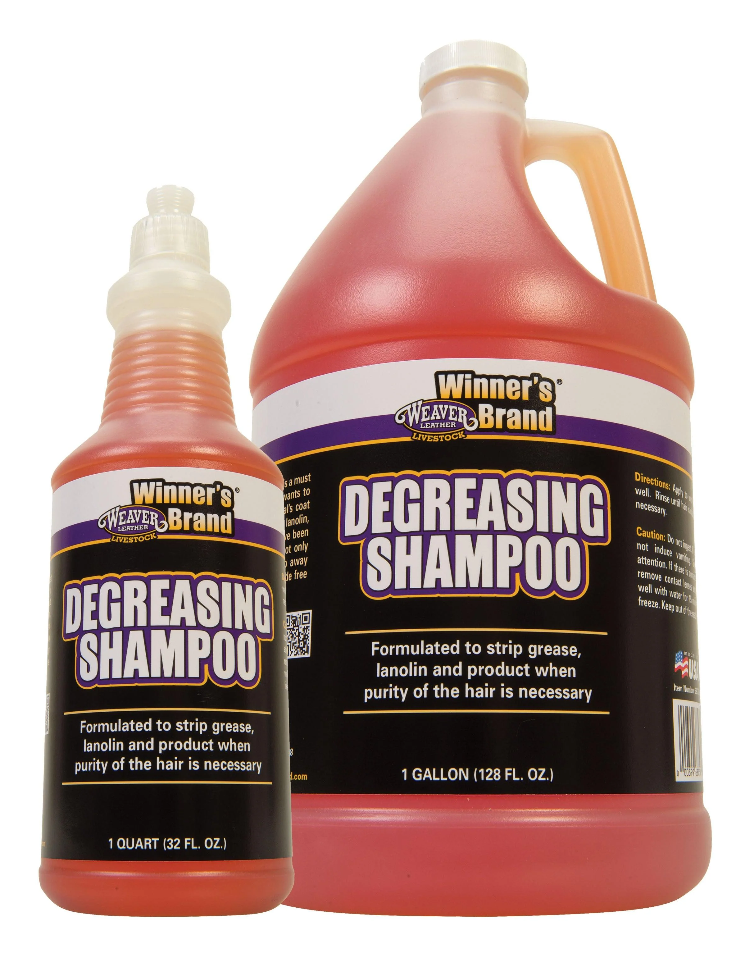 Weaver Degreasing Shampoo - Image 3