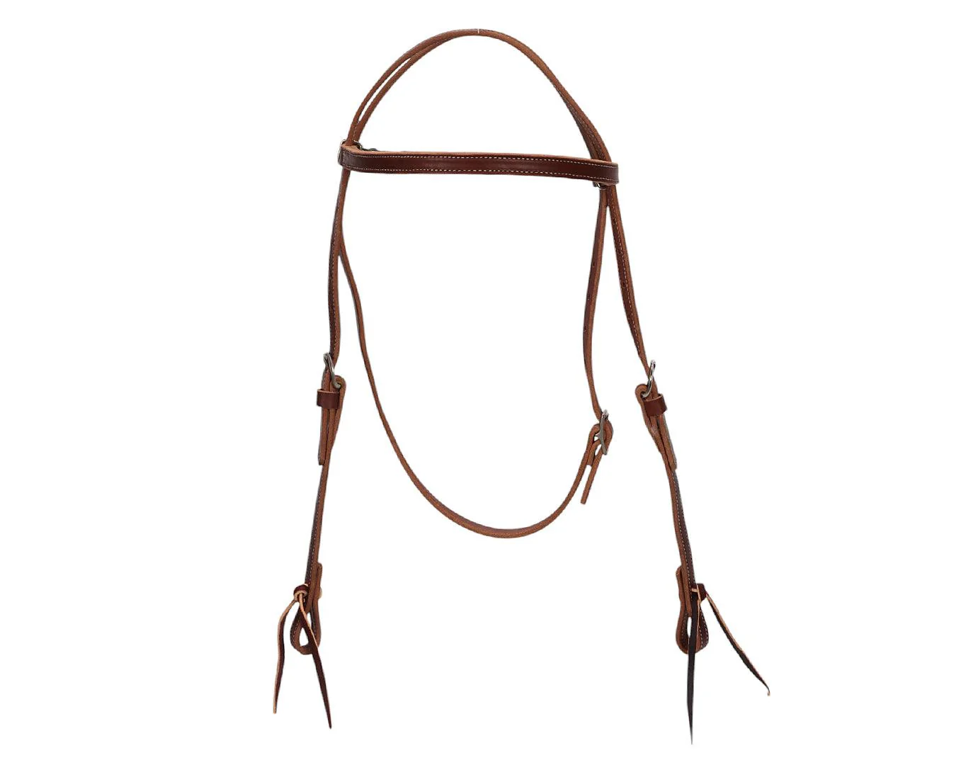 Weaver Latigo Headstall - Brown - Image 2