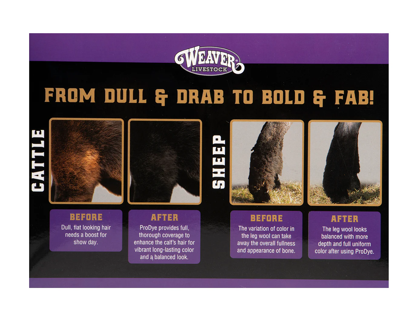 Weaver ProDye Livestock Hair Dye - Image 2