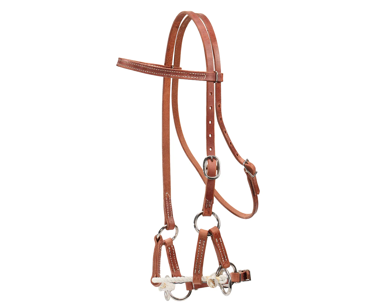 Weaver Rope Sidepull - Single Rope Noseband