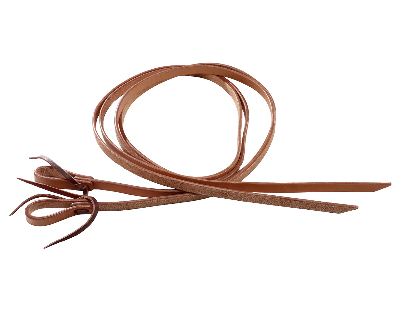 Weaver Turquoise Cross Skirting Leather Split Reins 5/8 x 7' - Image 10