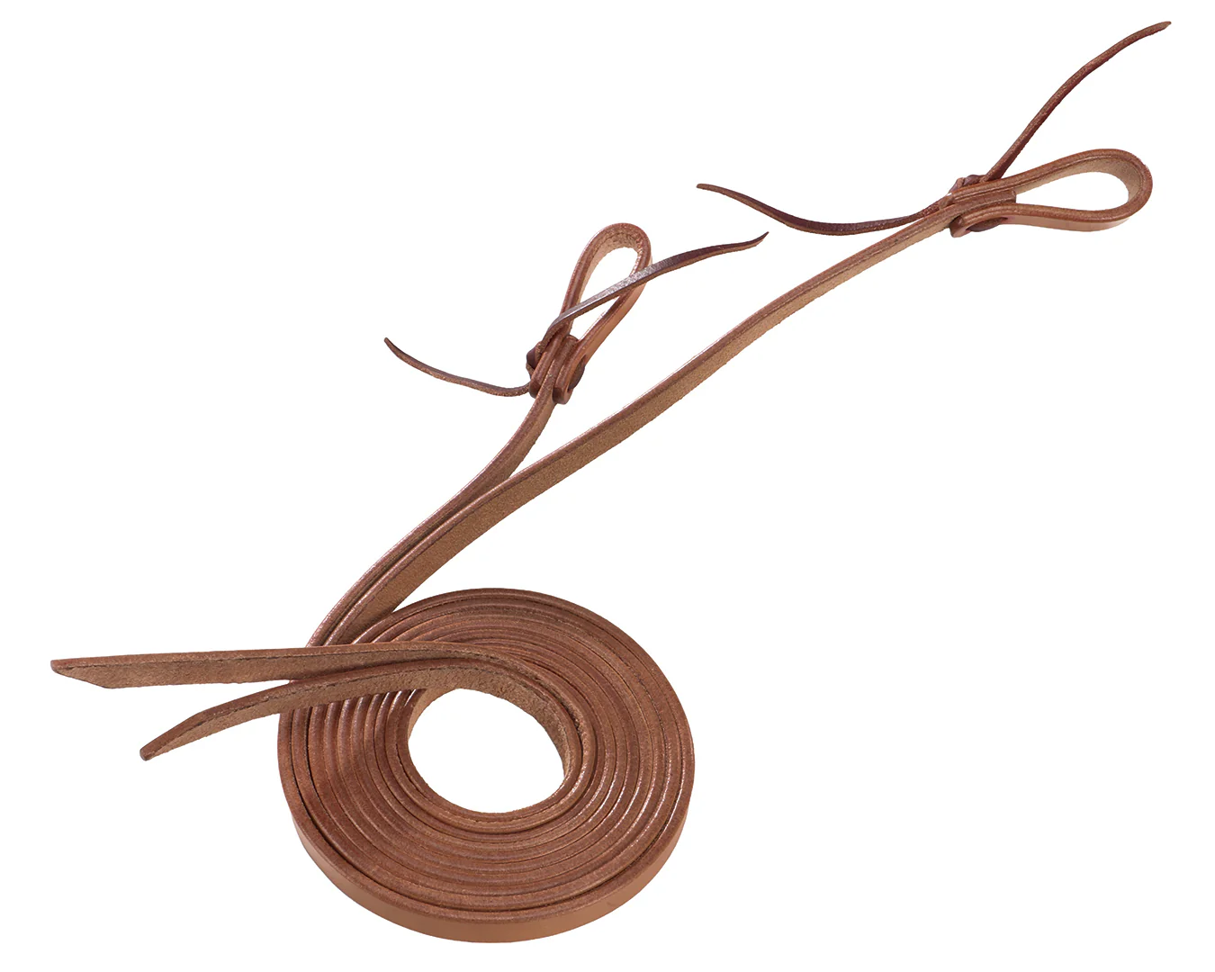 Weaver Turquoise Cross Skirting Leather Split Reins 5/8 x 7' - Image 7