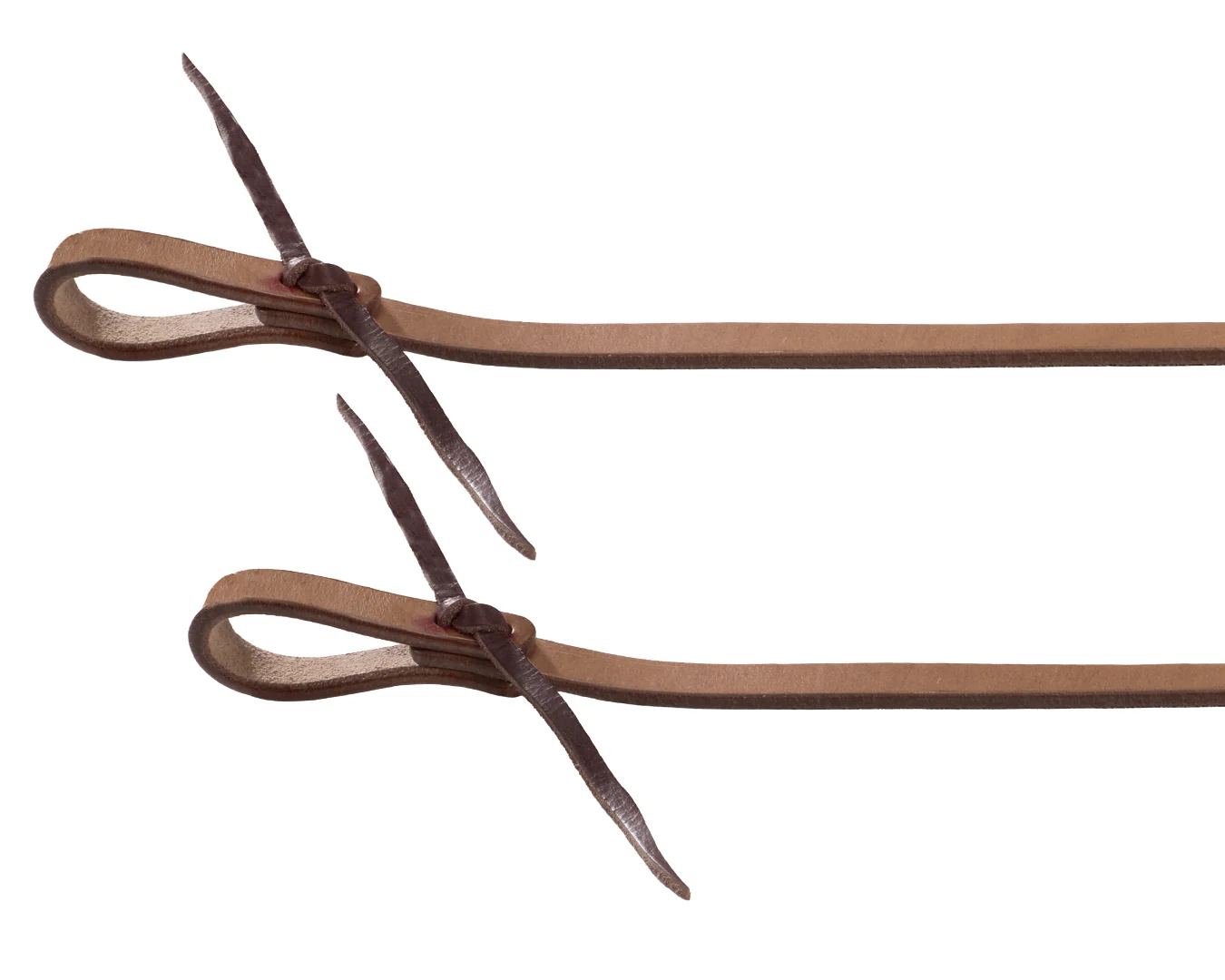 Weaver Turquoise Cross Skirting Leather Split Reins 5/8 x 7' - Image 8