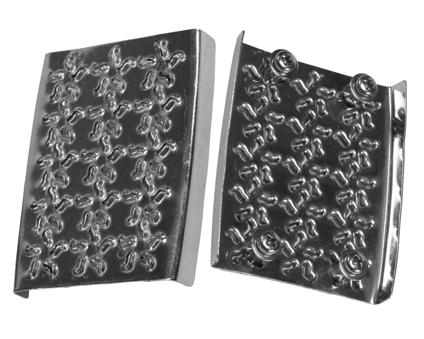 Wembley Stirrup Pads 4 3/4" Stainless Steel - Image 3