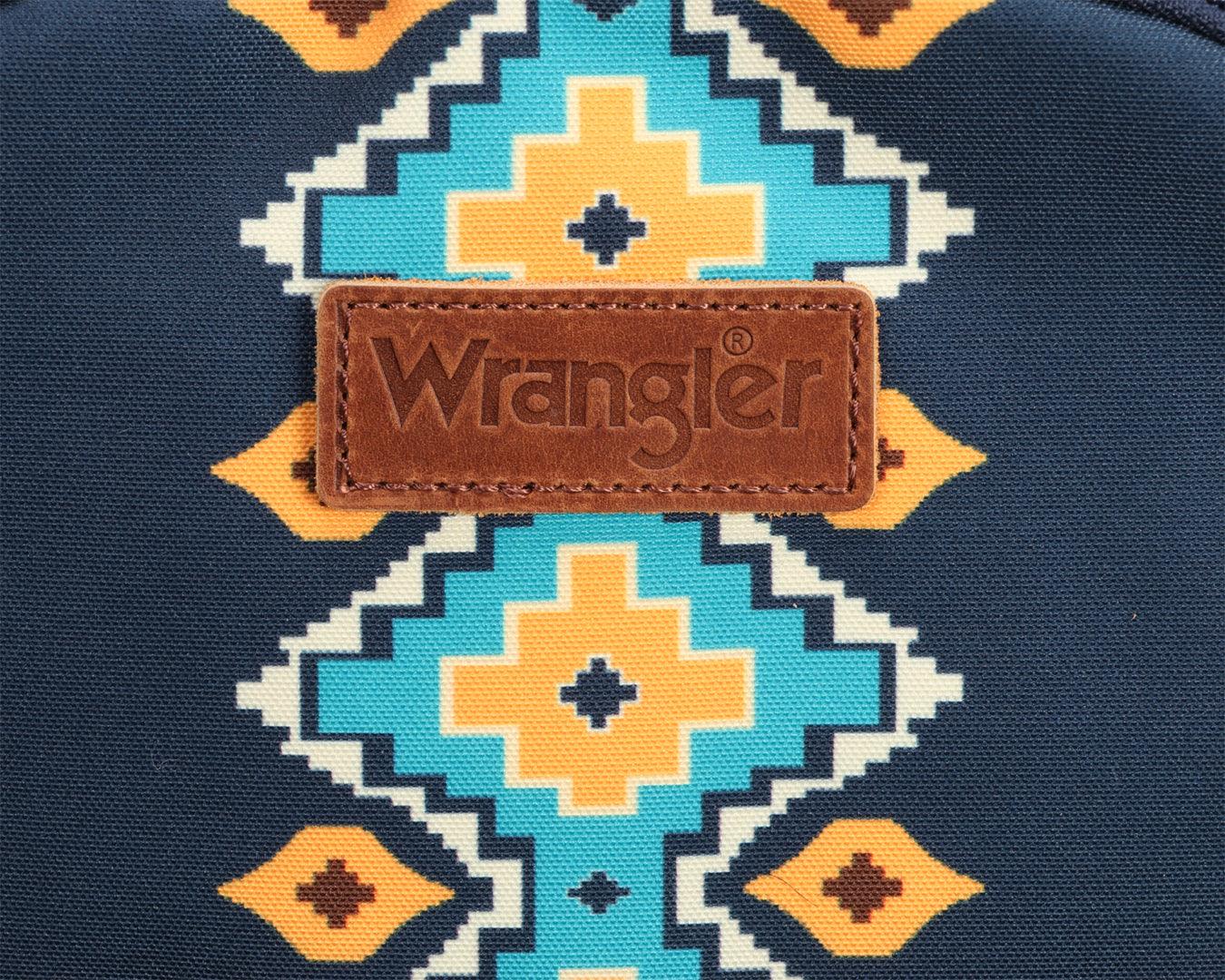 Wrangler Southwestern Canvas Backpack - Navy - Image 6
