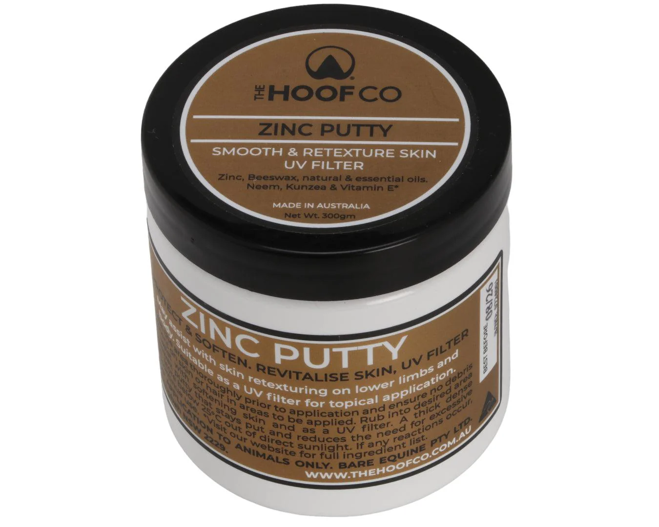 Zinc Putty: Smooth Skin & UV Filter for Equine Care